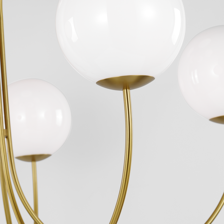 Noemie Large Chandelier LIGHTING - chandelier Visual Comfort