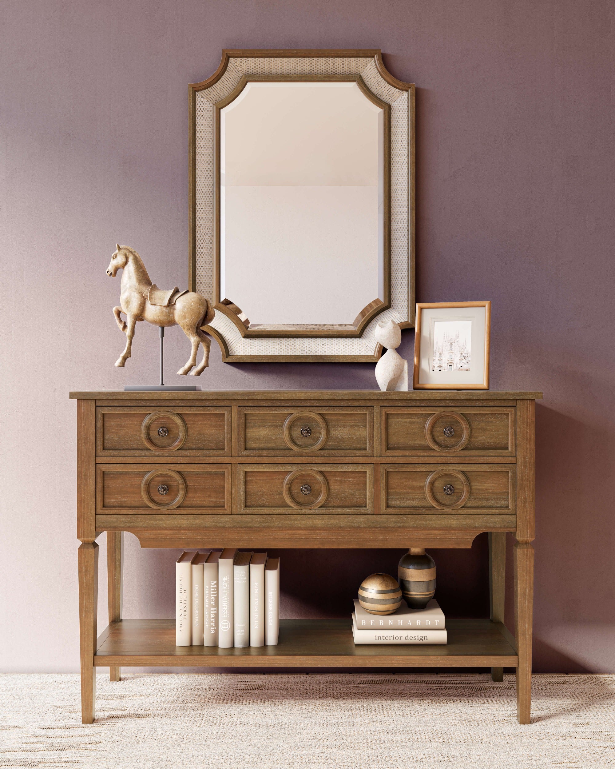 Orleans Console Table FURNITURE - console table Bramble