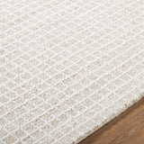 Andy Natural Gridwork Rug RUGS - wool Surya