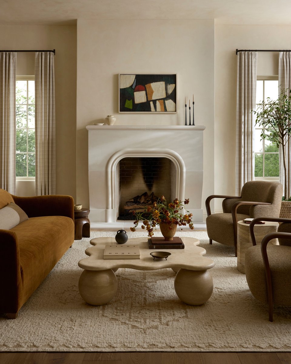Loloi Alara Ivory / Natural Rug No.2 RUGS - wool Loloi