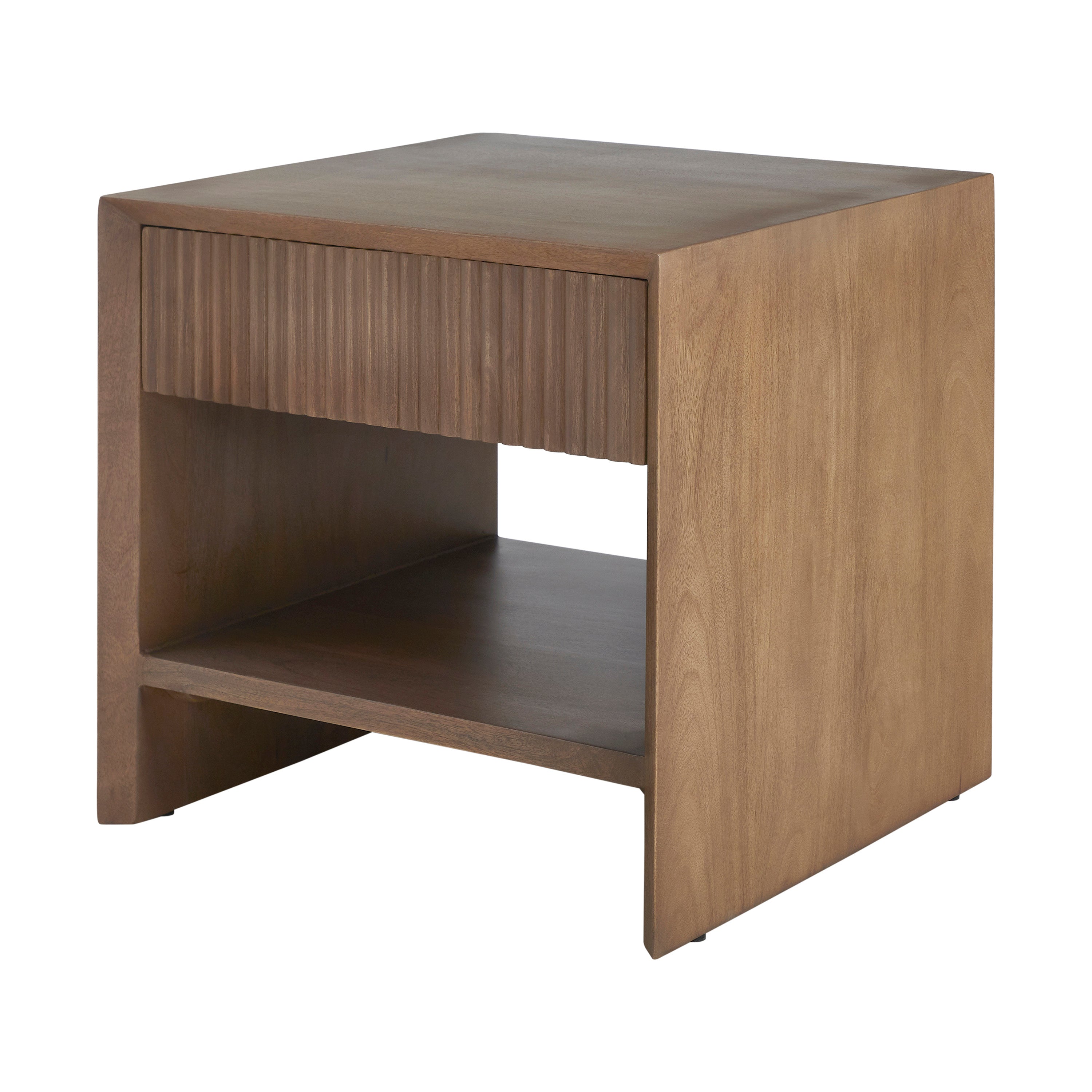 Jaime Indoor Mango Wood Side Table FURNITURE - side table Renwil