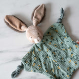 Sage Pattern Rabbit Cuddle Toy - Rug & Weave