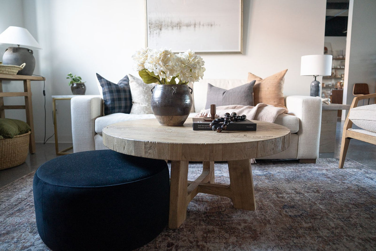 Lennon Round Coffee Table – Rug and Weave