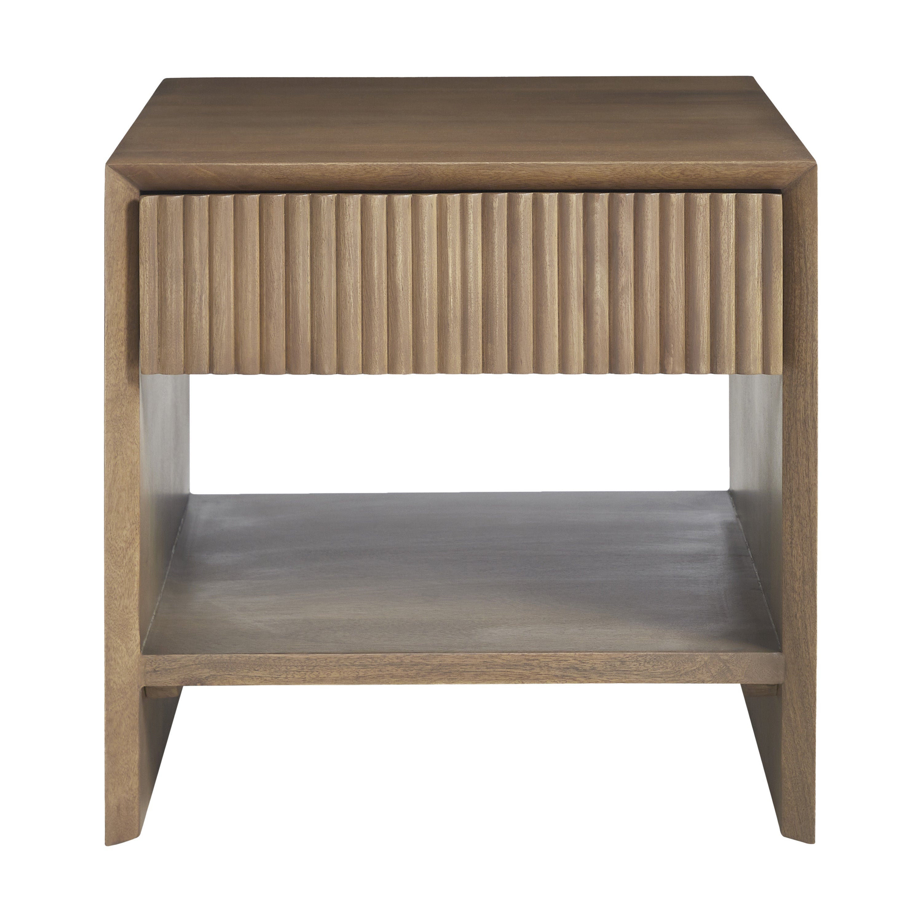 Jaime Indoor Mango Wood Side Table FURNITURE - side table Renwil