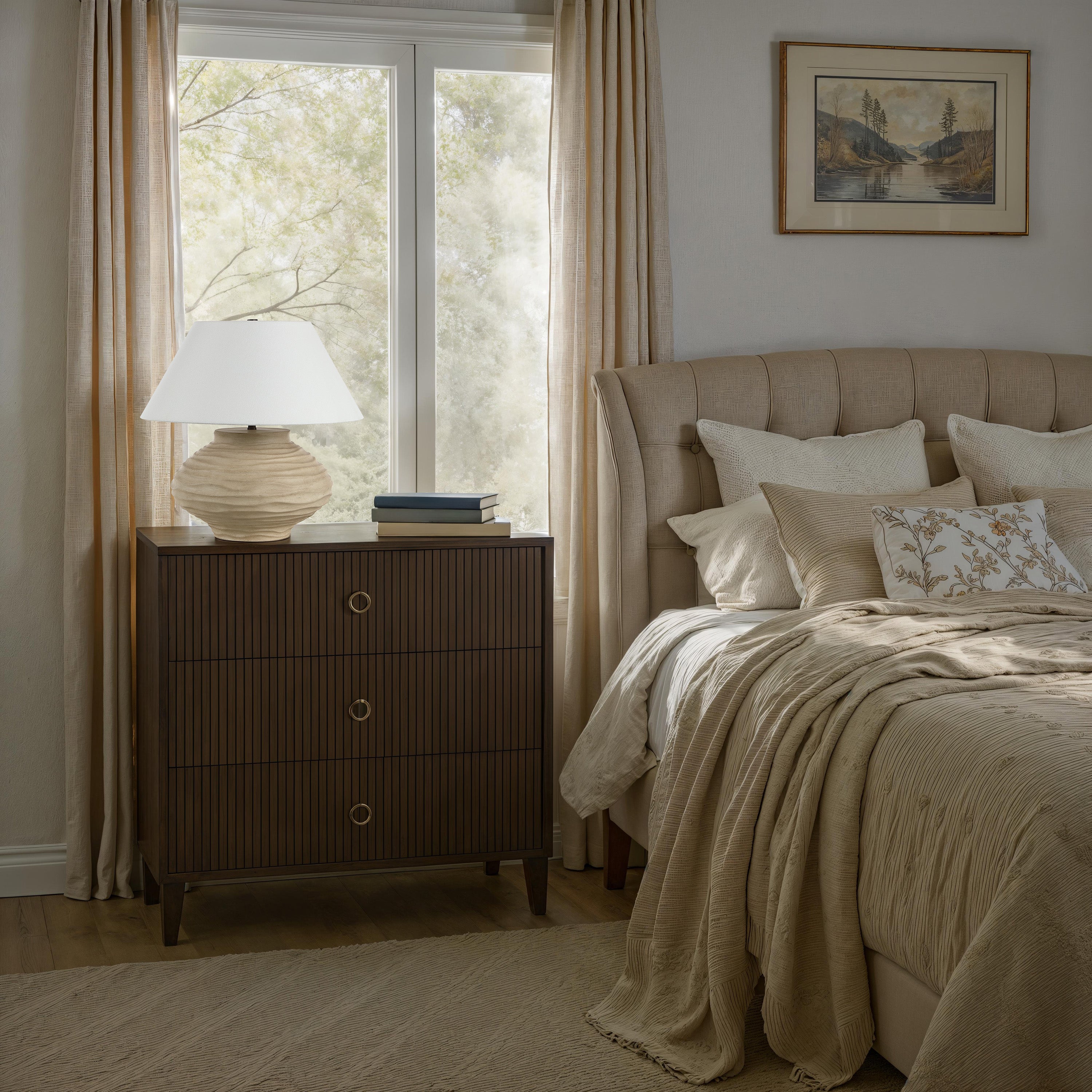 Loa Table Lamp LIGHTING - table lamp Renwil