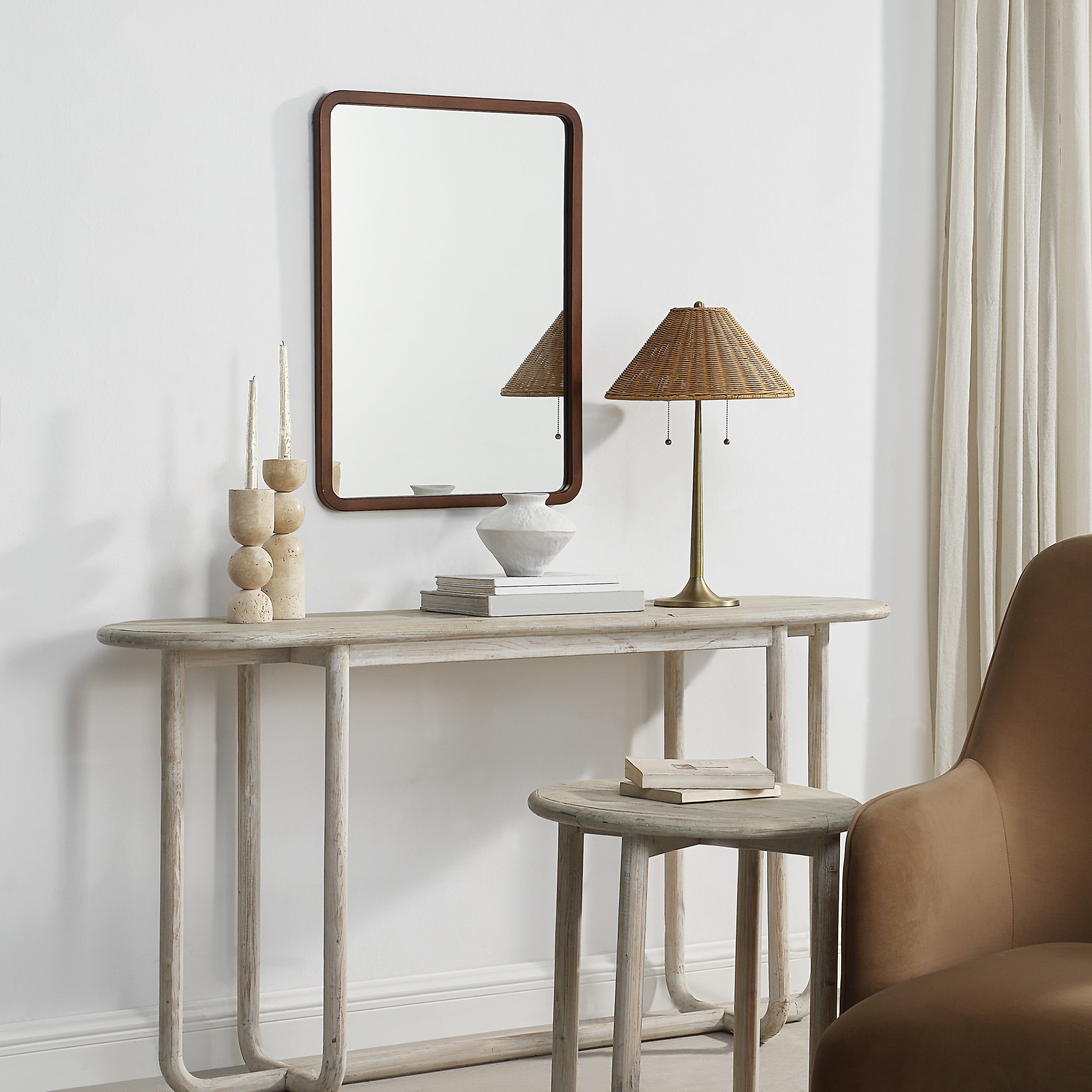 Tazna Wall Mirror MIRROR - wall mirror Renwil