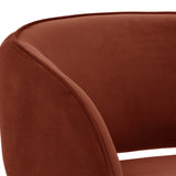 Rosie Lounge Chair - Meg Rust - Rug & Weave