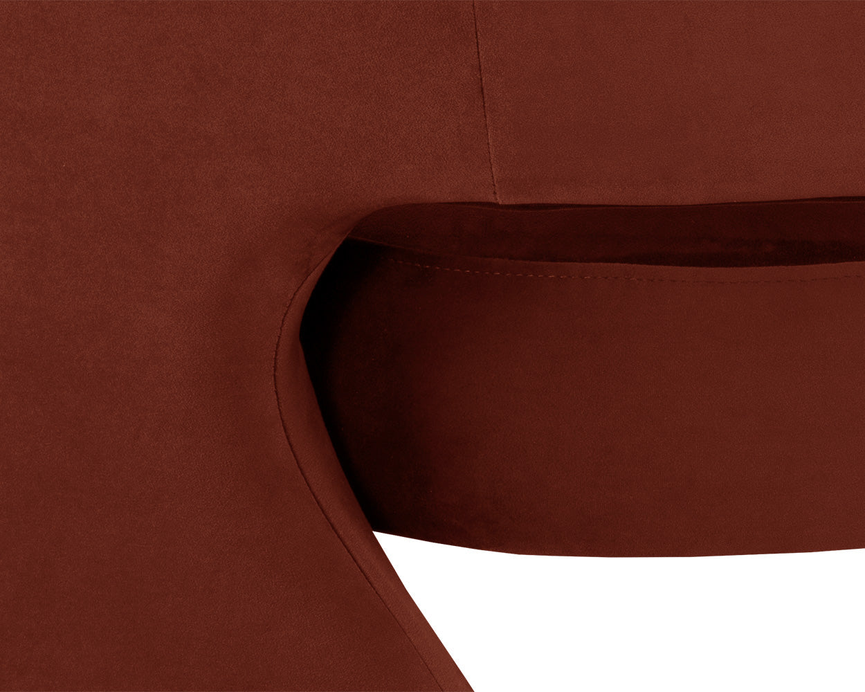 Rosie Lounge Chair - Meg Rust - Rug & Weave