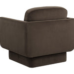 Evelyn Lounge Chair - Meg Dark Brown - Rug & Weave