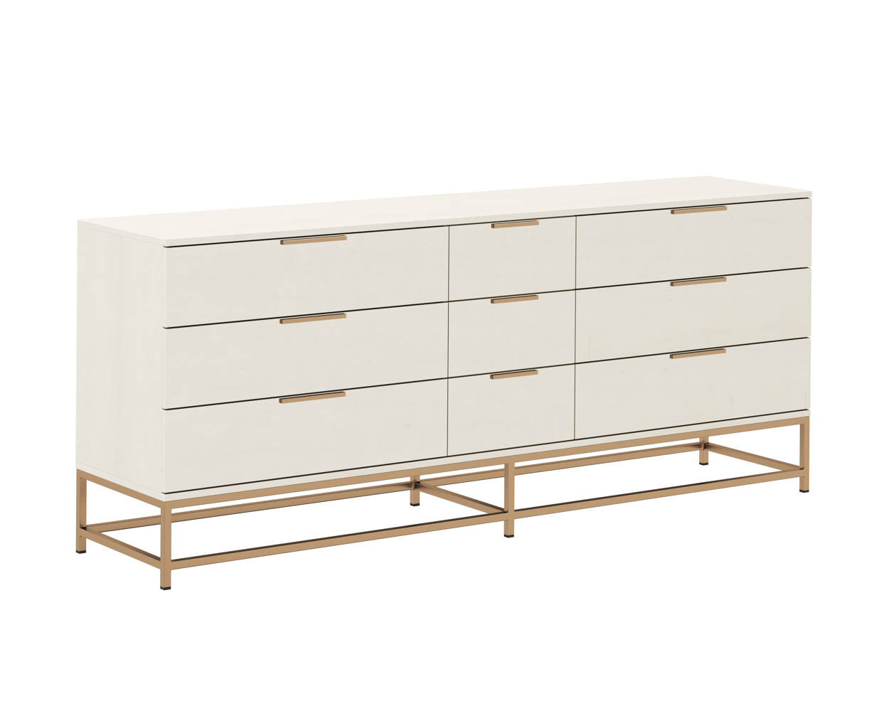 Ruby Dresser - White - Rug & Weave