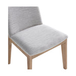 Set of two Diego Oak Dining Chair - Light Grey - Rug & Weave