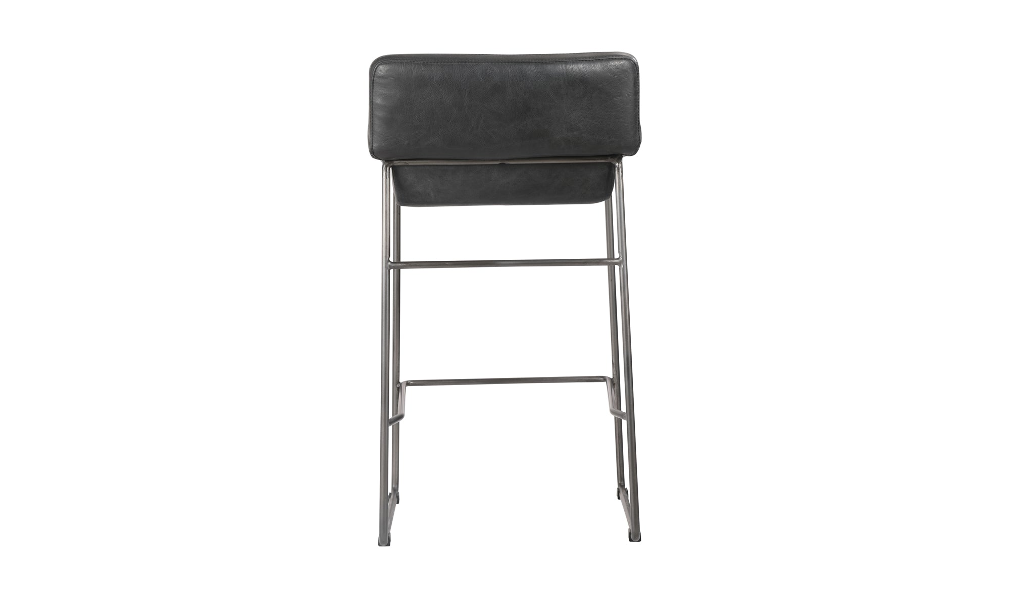 Set of Two Scarlett Counter Stool - Black - Rug & Weave