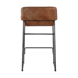 Set of Two Scarlett Counter Stool - Brown - Rug & Weave