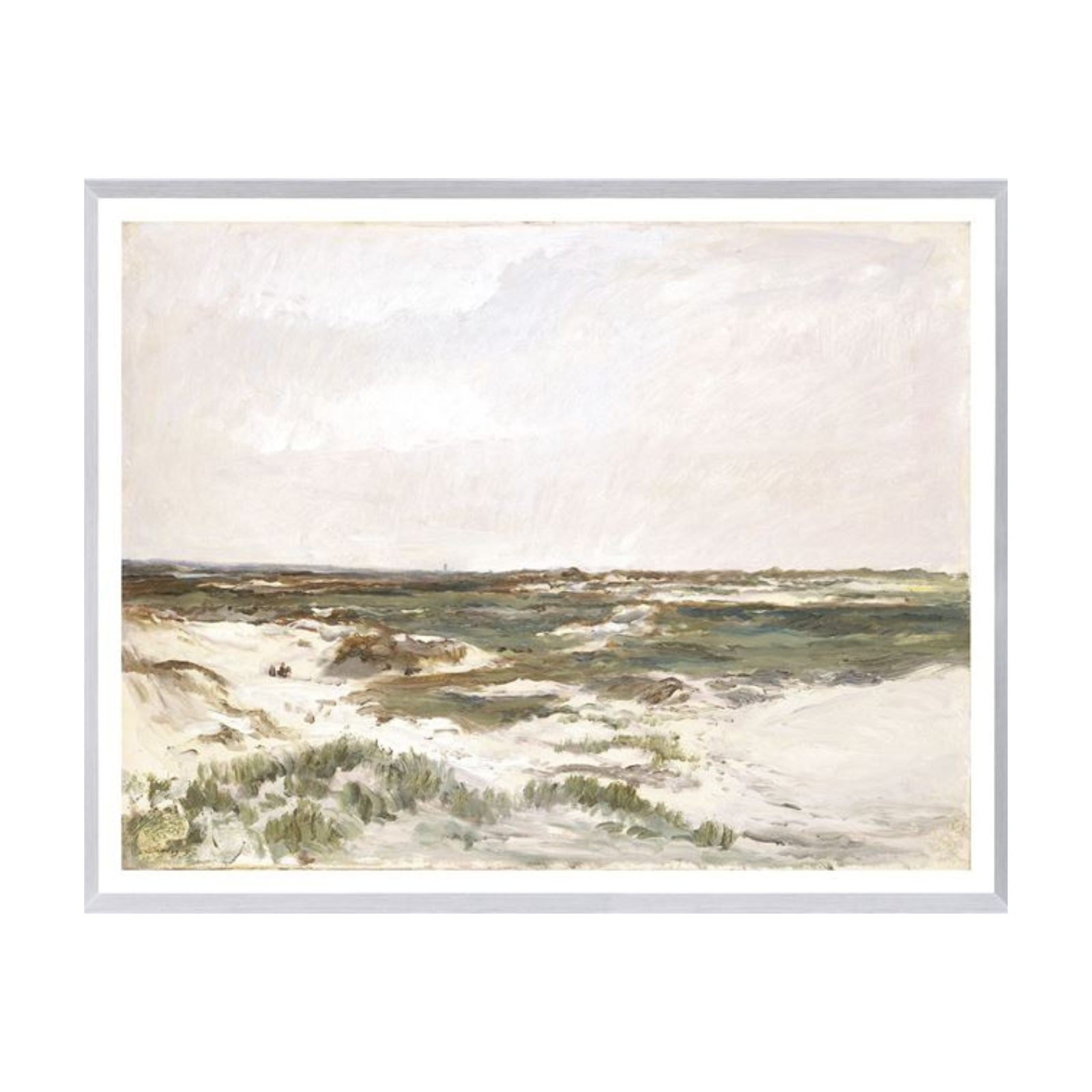 "Grassy Dunes” Framed Art Print