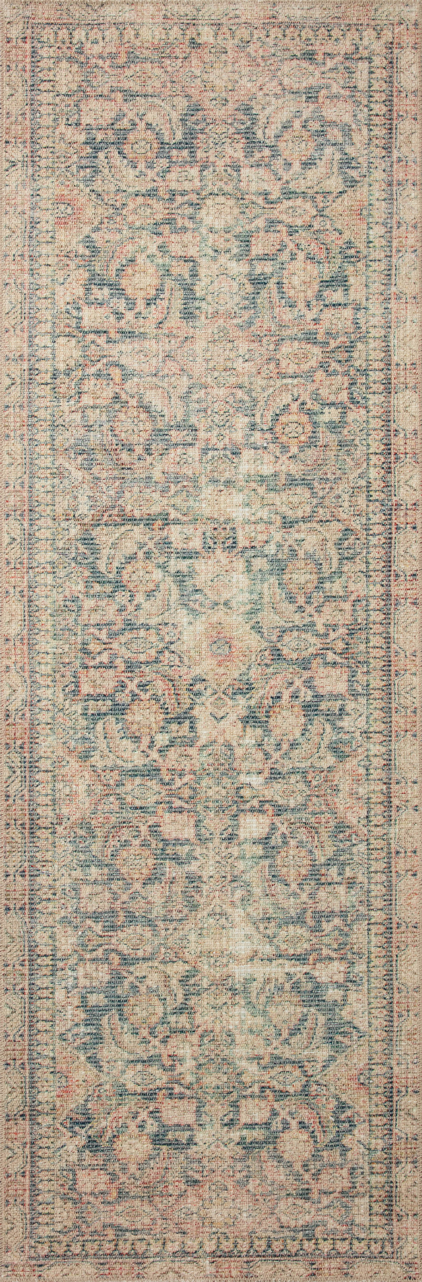 Angela Rose x Loloi Aubrey Navy/ Multi Rug 0-RUGS Loloi