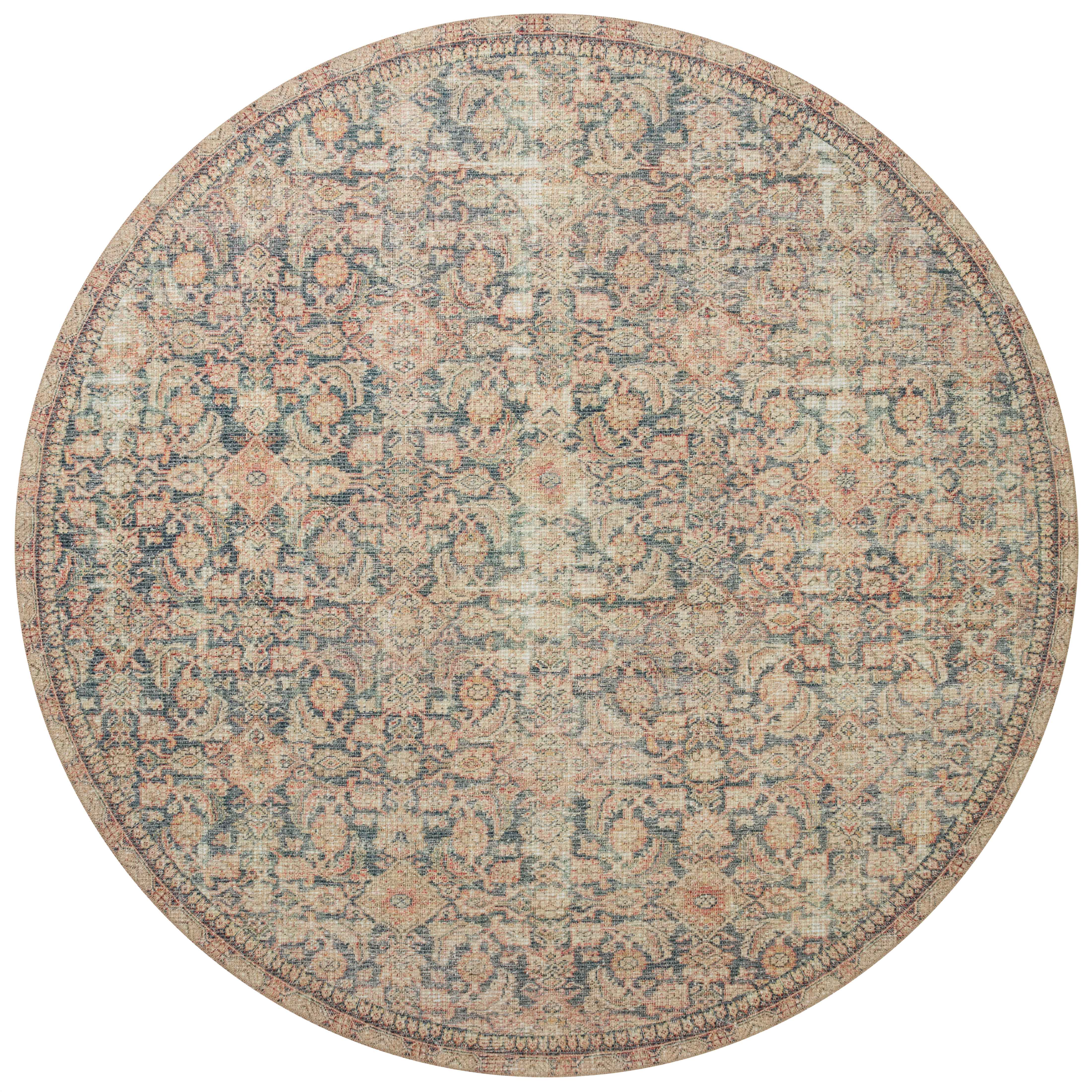 Angela Rose x Loloi Aubrey Navy/ Multi Rug 0-RUGS Loloi