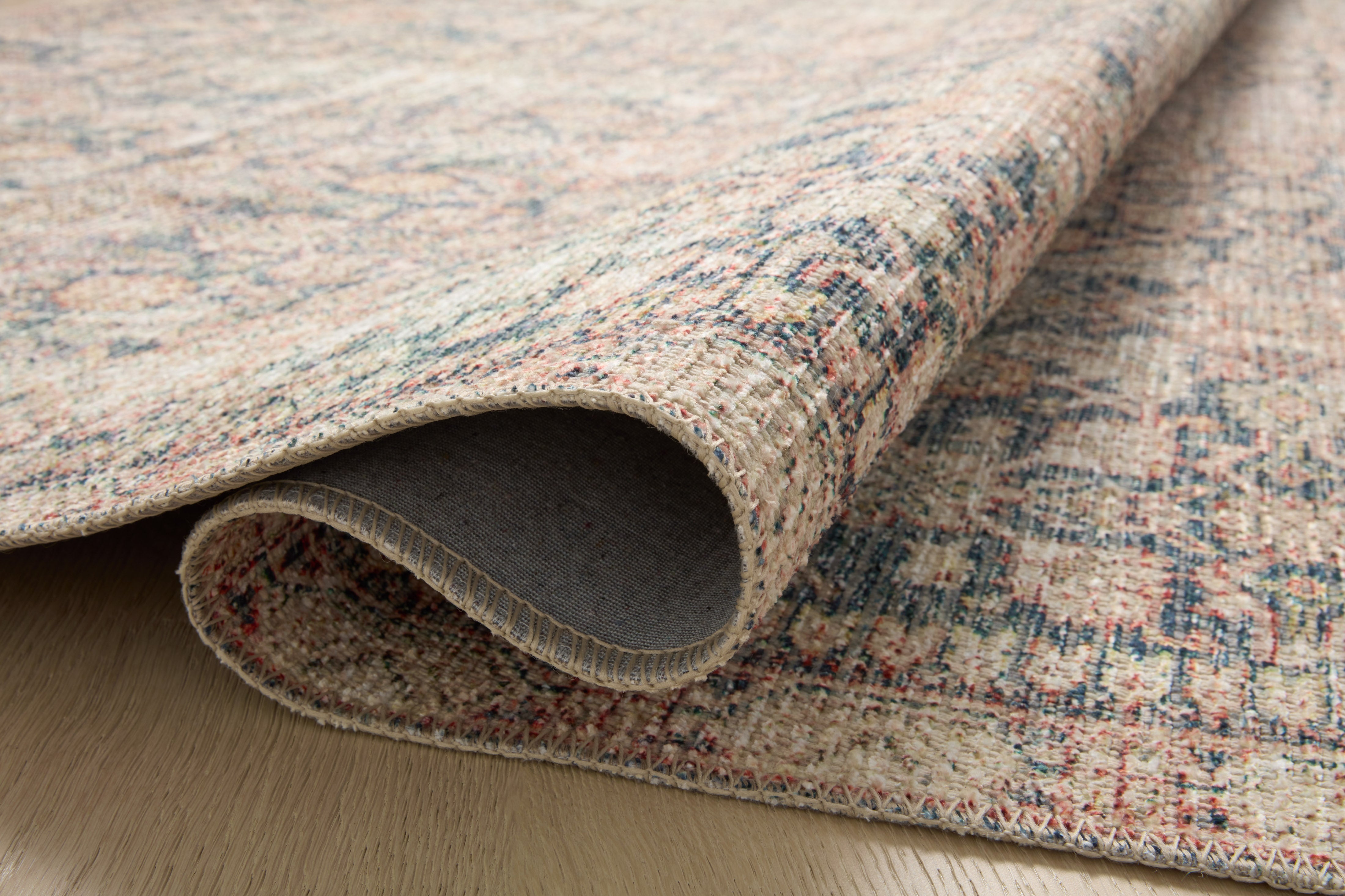 Angela Rose x Loloi Aubrey Navy/ Multi Rug 0-RUGS Loloi