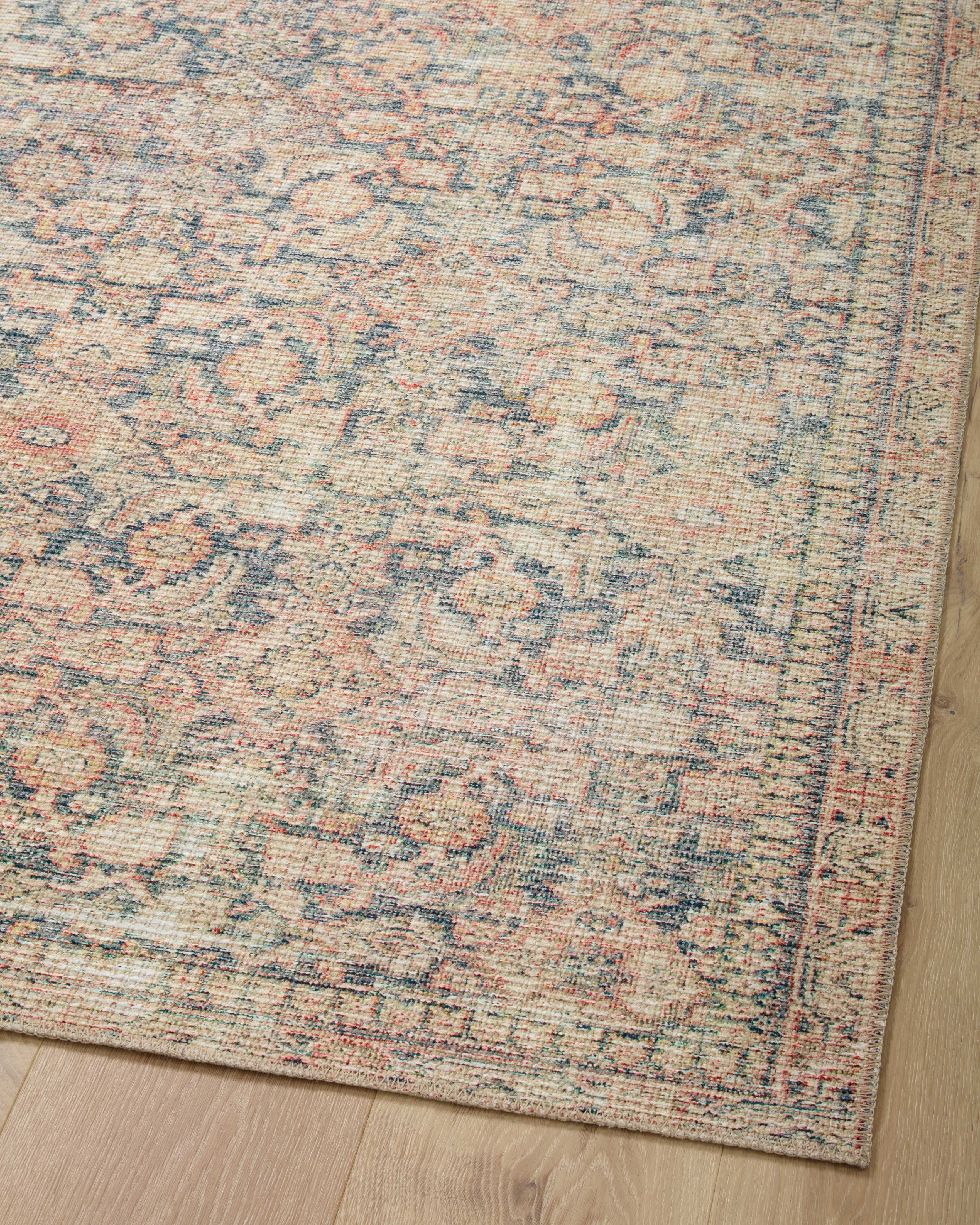 Angela Rose x Loloi Aubrey Navy/ Multi Rug 0-RUGS Loloi
