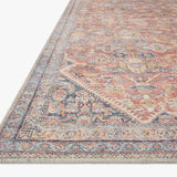 Loloi Adrian Rust / Denim Rug 2-RUGS-patterned Loloi