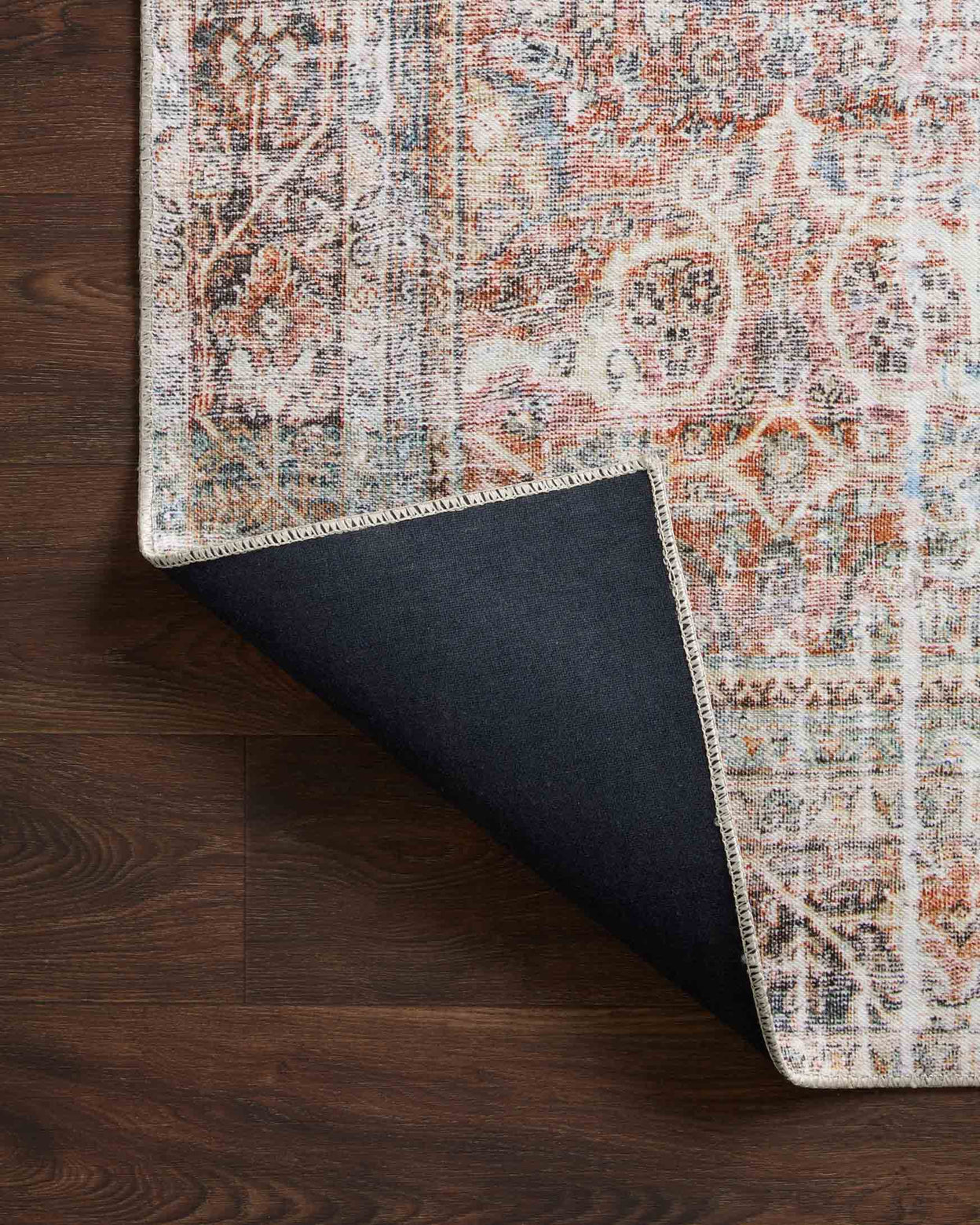 Loloi Adrian Sunset / Charcoal Rug - Rug & Weave