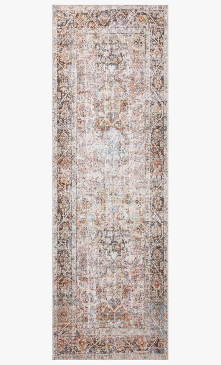 Loloi Adrian Sunset / Charcoal Rug - Rug & Weave