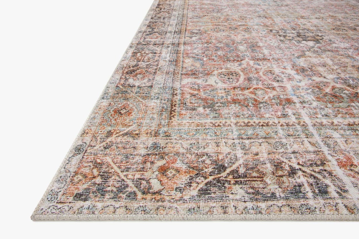 Loloi Adrian Sunset / Charcoal Rug - Rug & Weave
