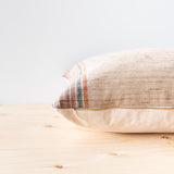 Multi Tussar Pillow Cover 1 - PILLOWS - Tussar - neutral Rug & Weave Pillows
