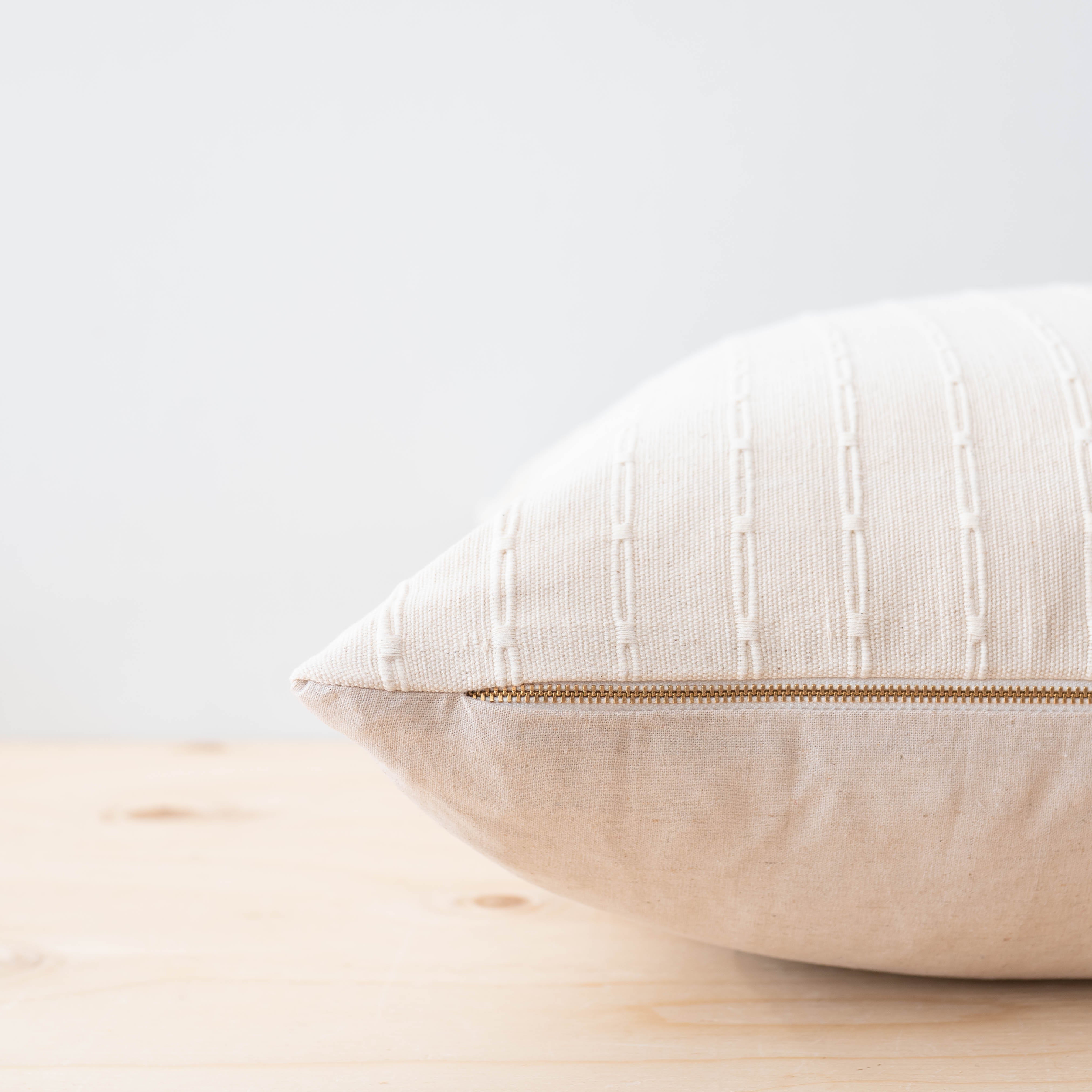 Millie Woven Pillow Cover 1 - PILLOWS - Thai - neutral Rug & Weave Pillows