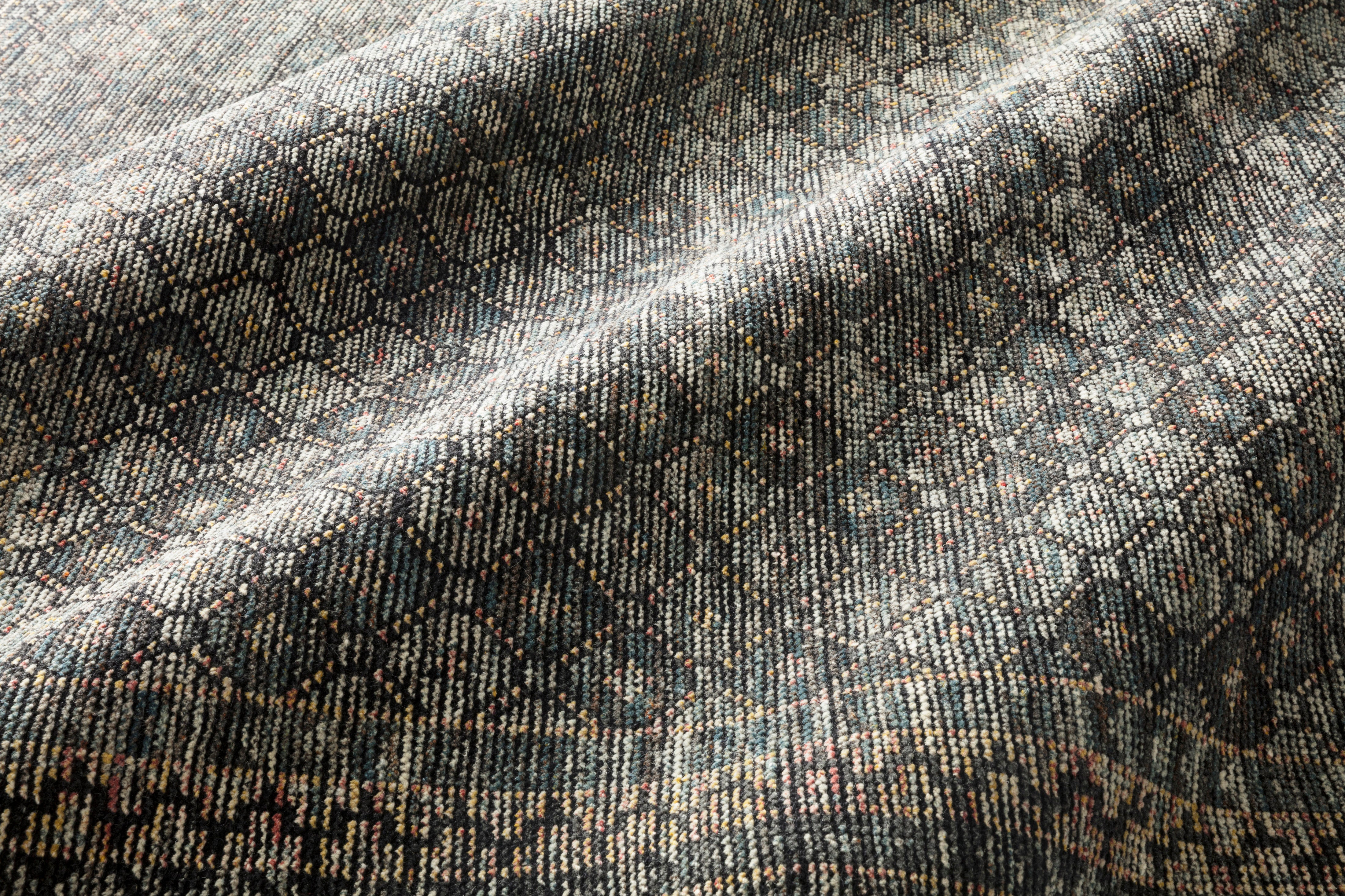Loloi Amara Ink / Turquoise Rug - Rug & Weave
