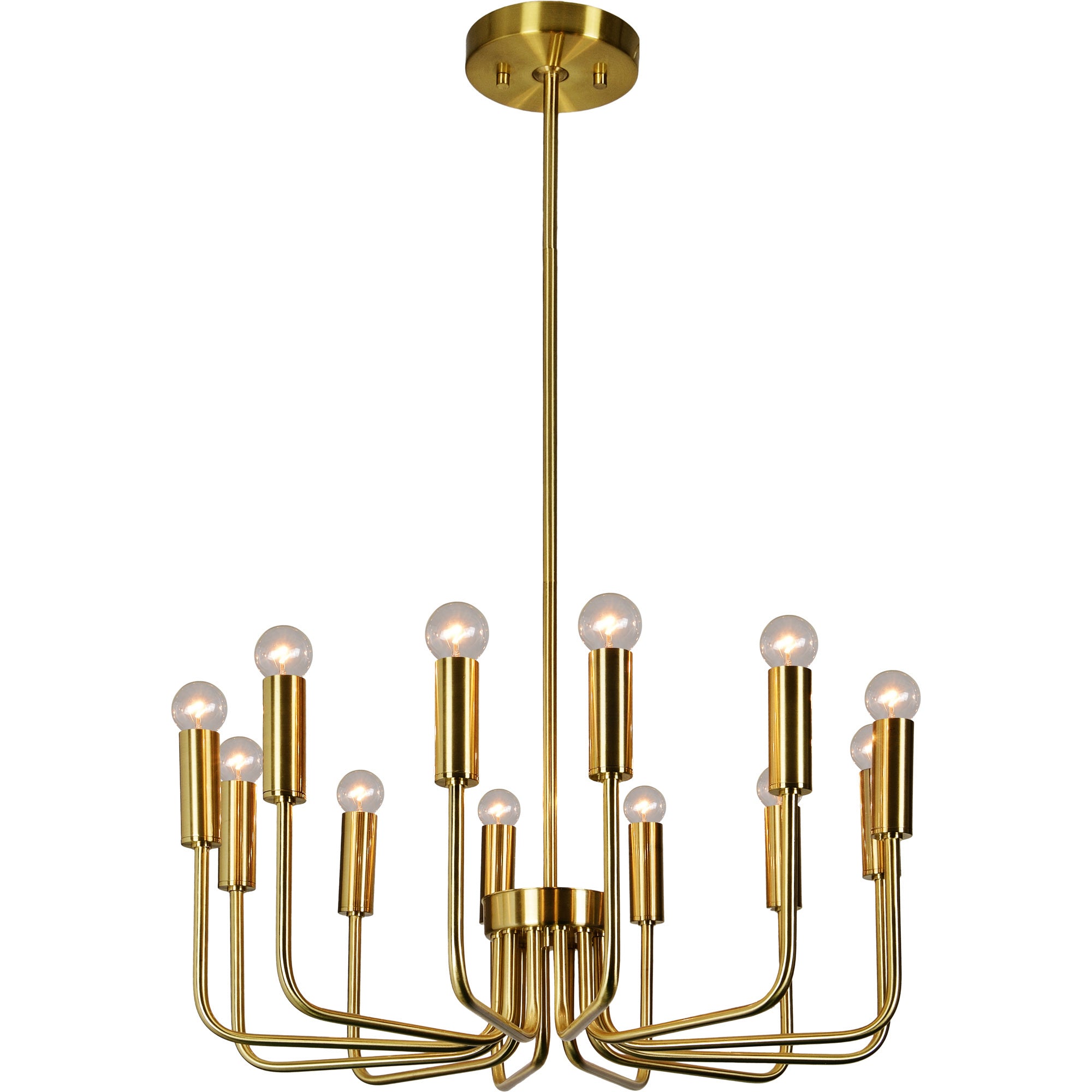 Abigail Brass Pendant Light - Rug & Weave