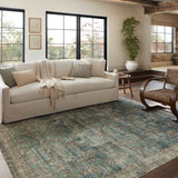 Magnolia Home by Joanna Gaines x Loloi Banks Ocean / Spice Rug