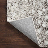 Loloi Bliss Shag Grey / White Rug - Rug & Weave