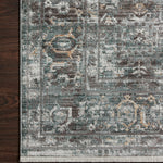 Loloi Bonney Slate / Teal Rug - Rug & Weave