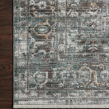 Loloi Bonney Slate / Teal Rug - Rug & Weave