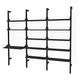 Black Uprights Black Brackets Black Shelves