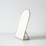Brass Finish Vanity Mirror - Rug & Weave