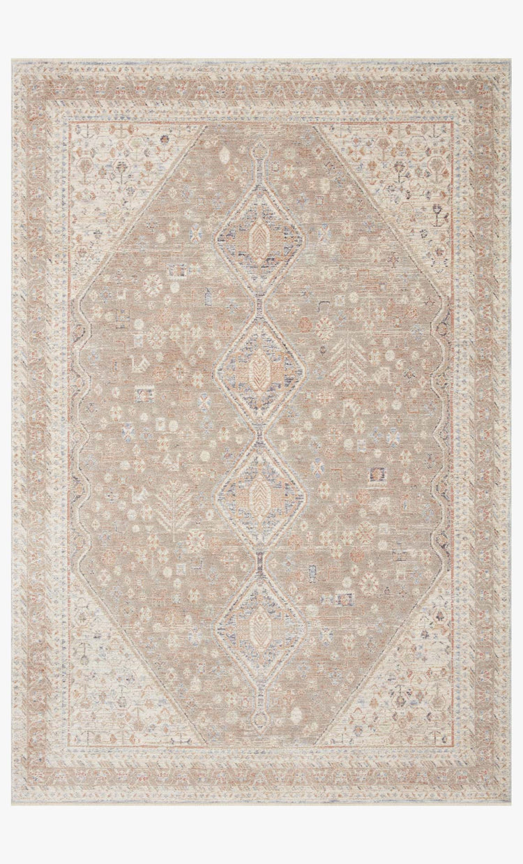 Loloi Carlisle Taupe / Ivory Rug - Rug & Weave