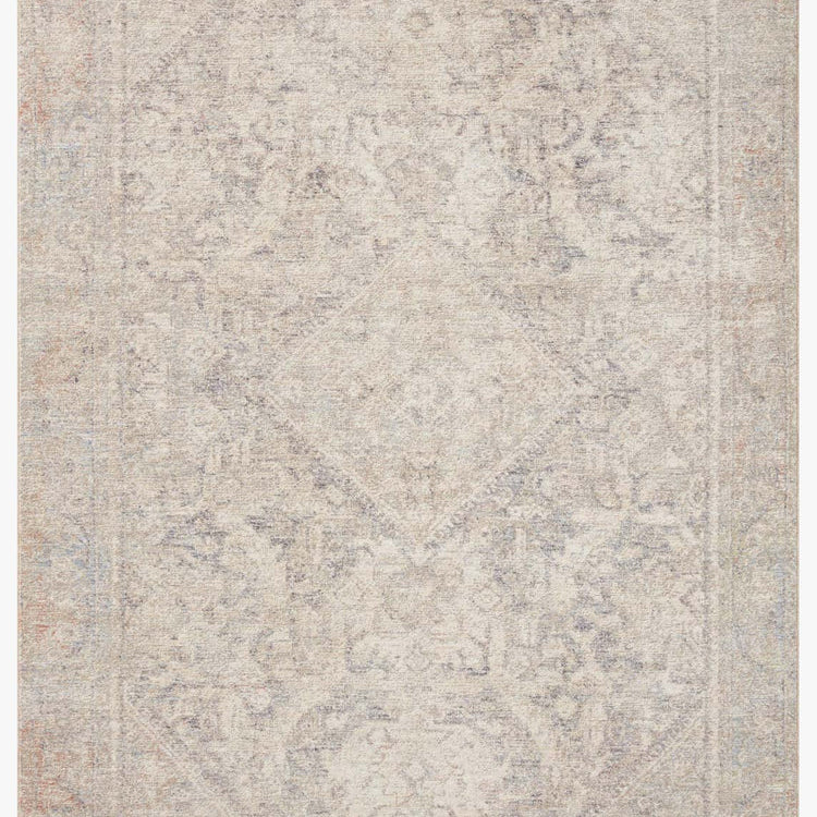 Loloi Carlisle Slate / Ivory Rug - Rug & Weave