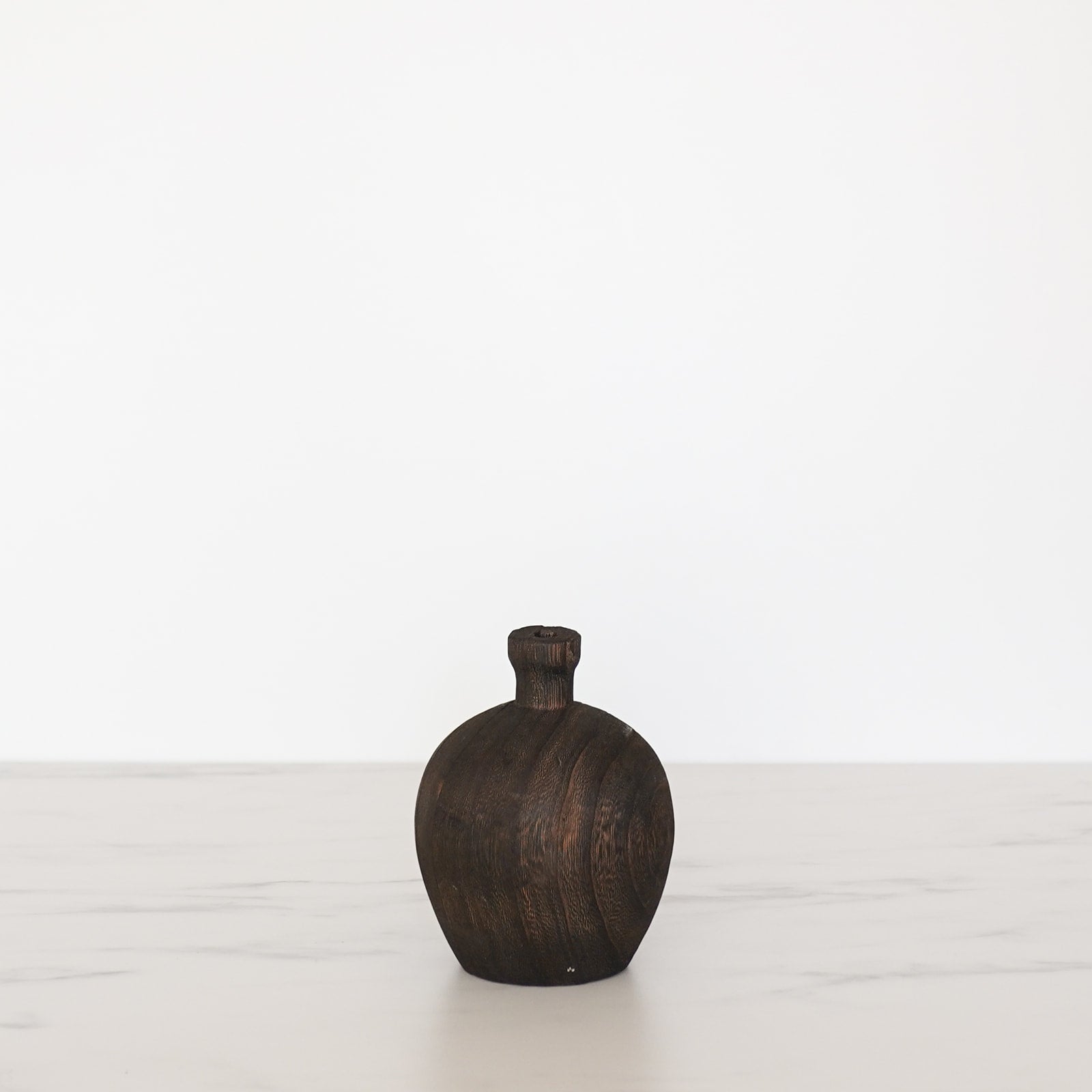 Charred Paulownia Wood Vase - Rug & Weave