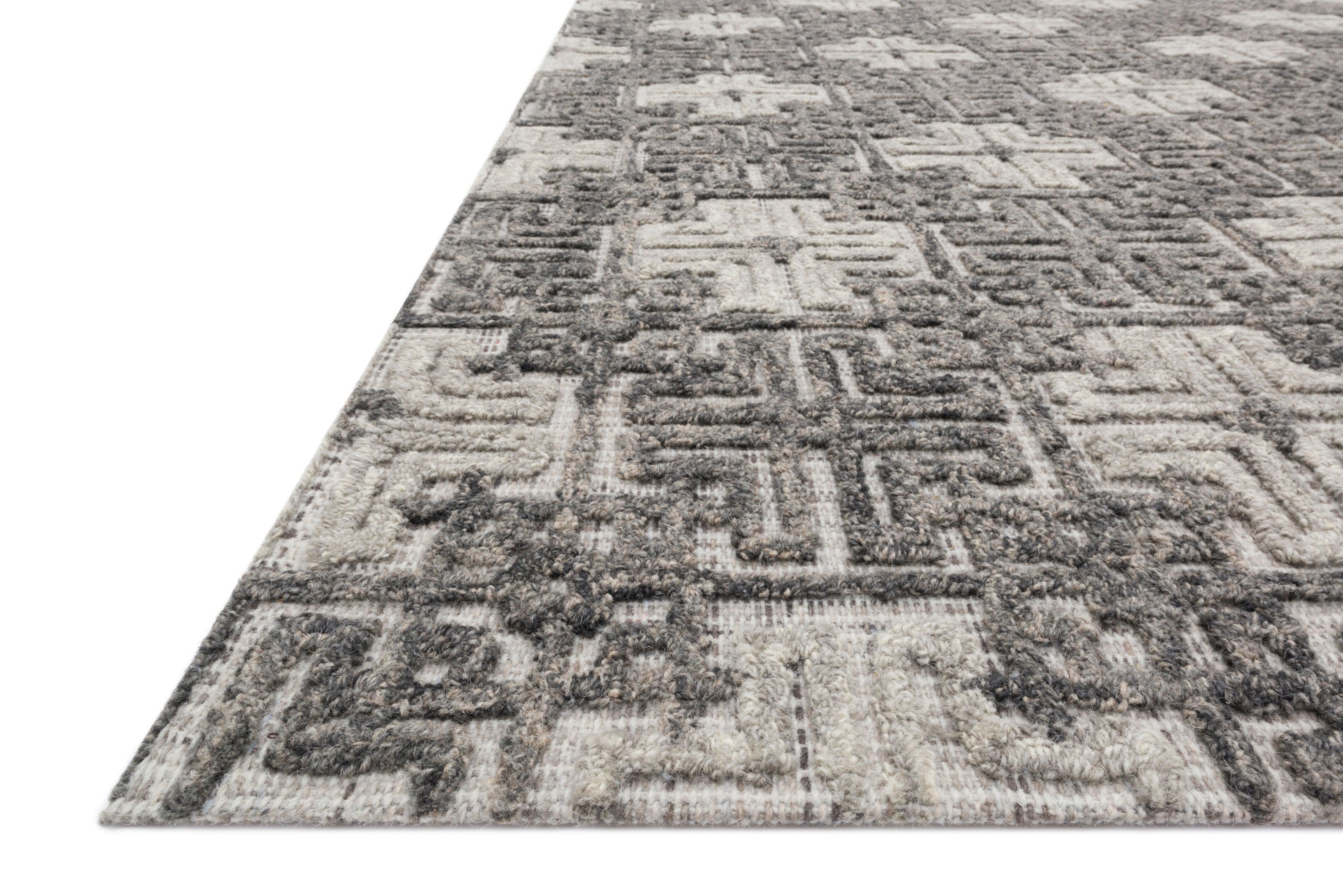 Loloi Ehren Charcoal / Fog Rug - Rug & Weave