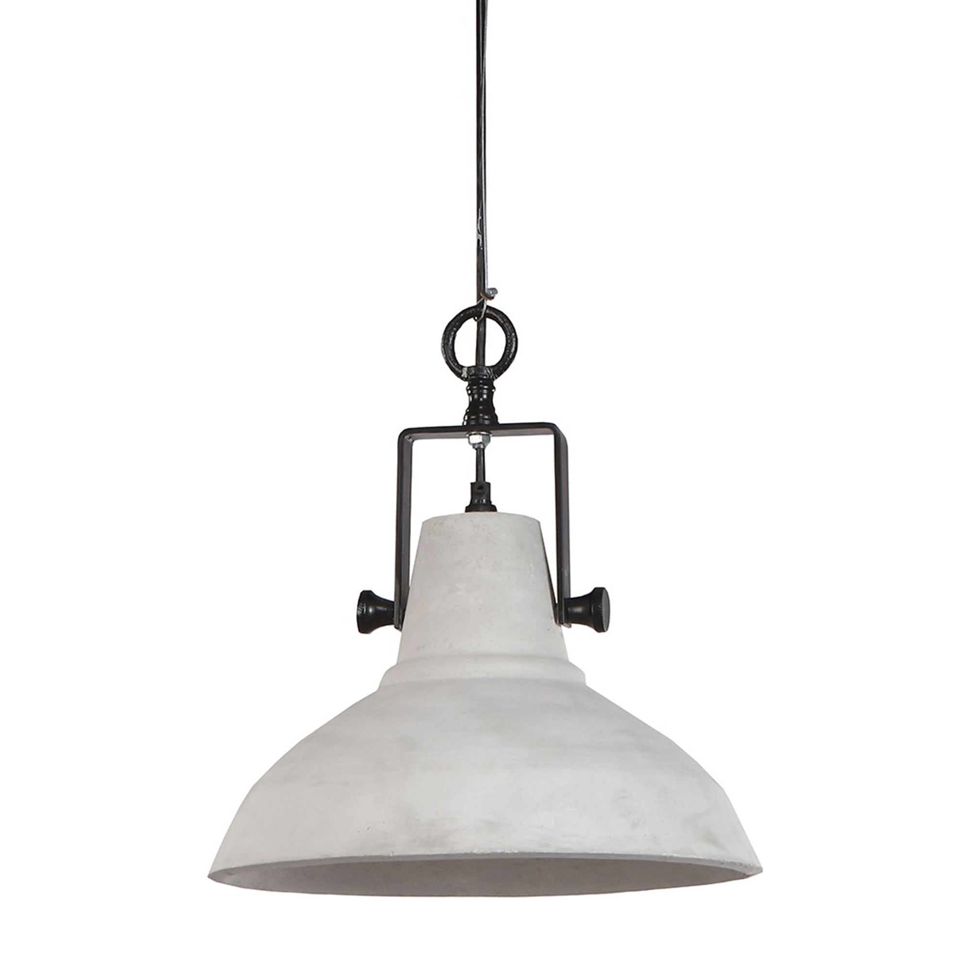 Erin Iron & Concrete Pendant Light - Rug & Weave