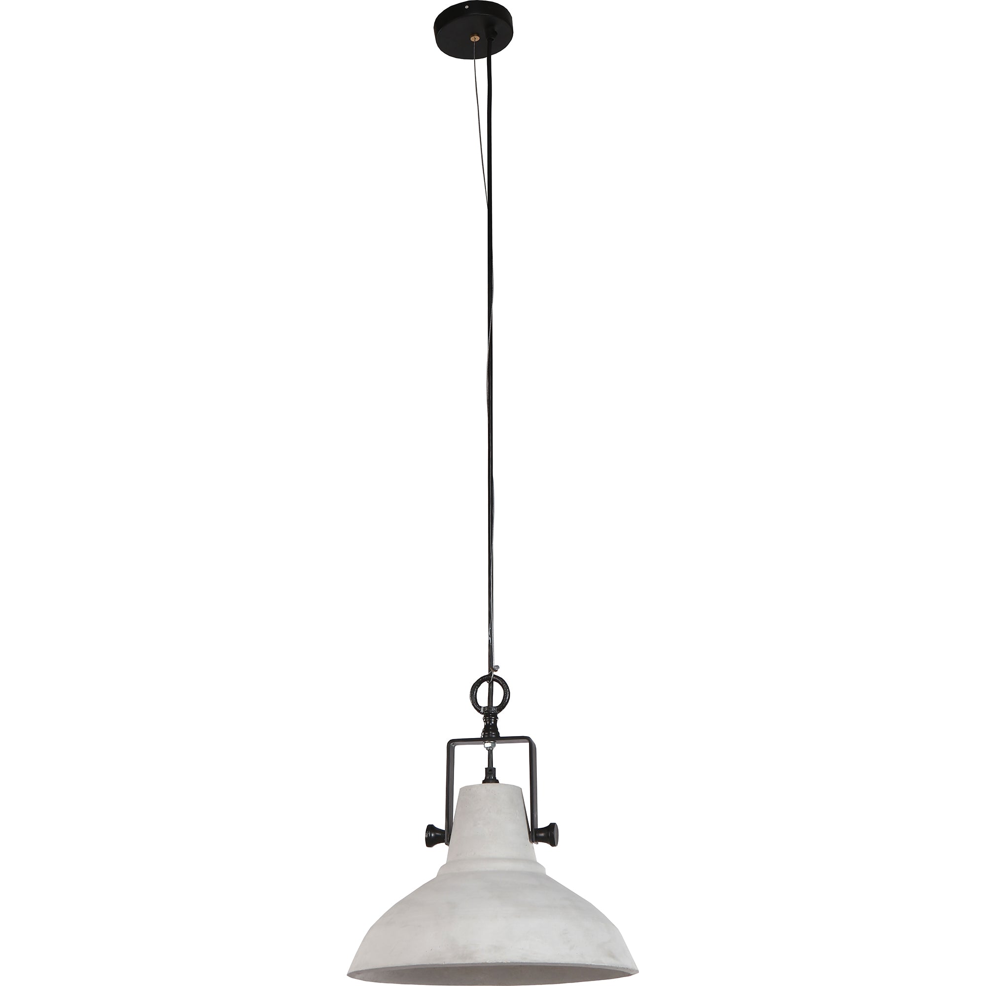 Erin Iron & Concrete Pendant Light - Rug & Weave