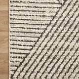 Loloi Fabian Charcoal / Ivory - Rug & Weave