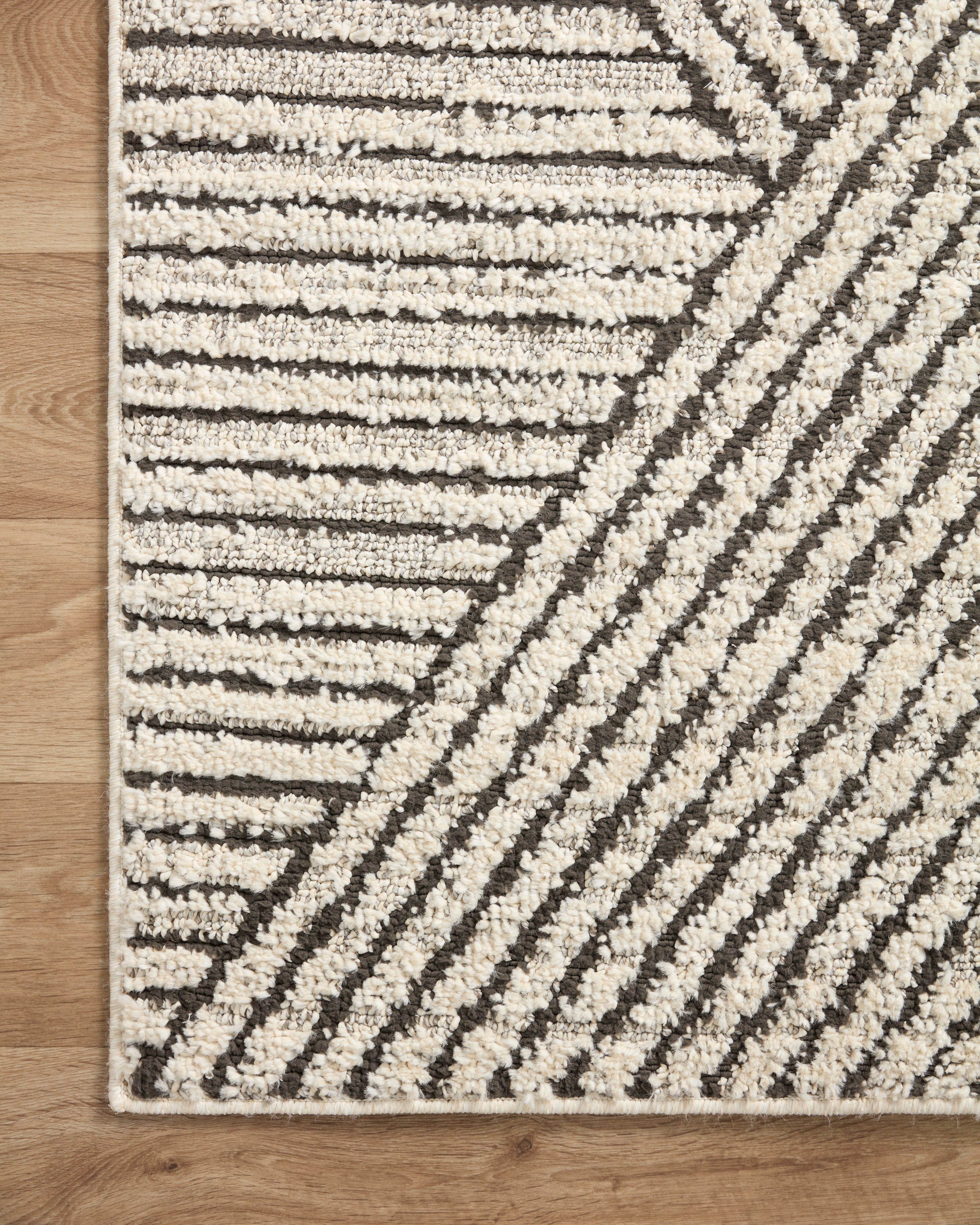 Loloi Fabian Charcoal / Ivory - Rug & Weave