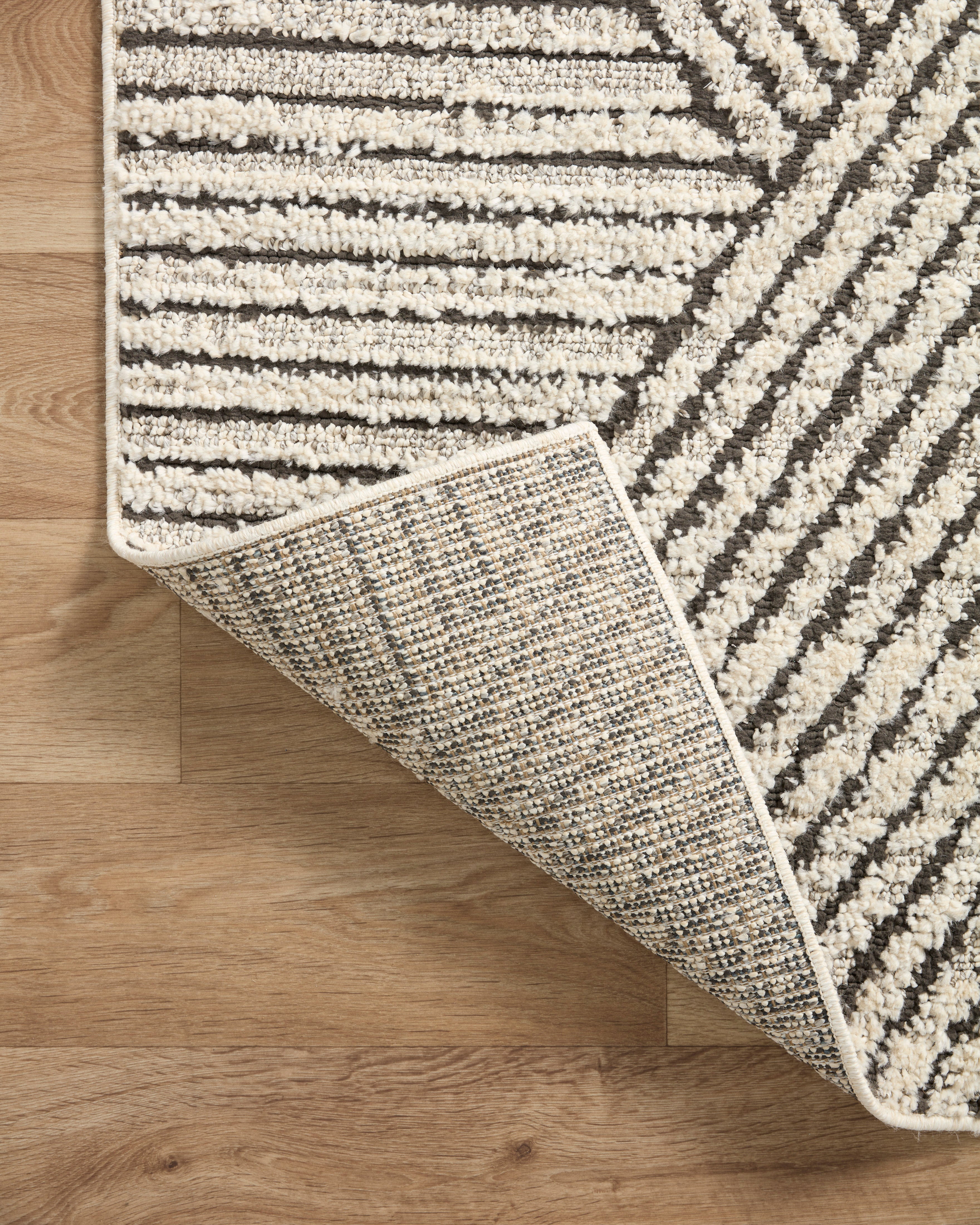 Loloi Fabian Charcoal / Ivory - Rug & Weave