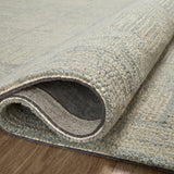 Chris Loves Julia x Loloi Francis Silver / Sky Rug - Rug & Weave