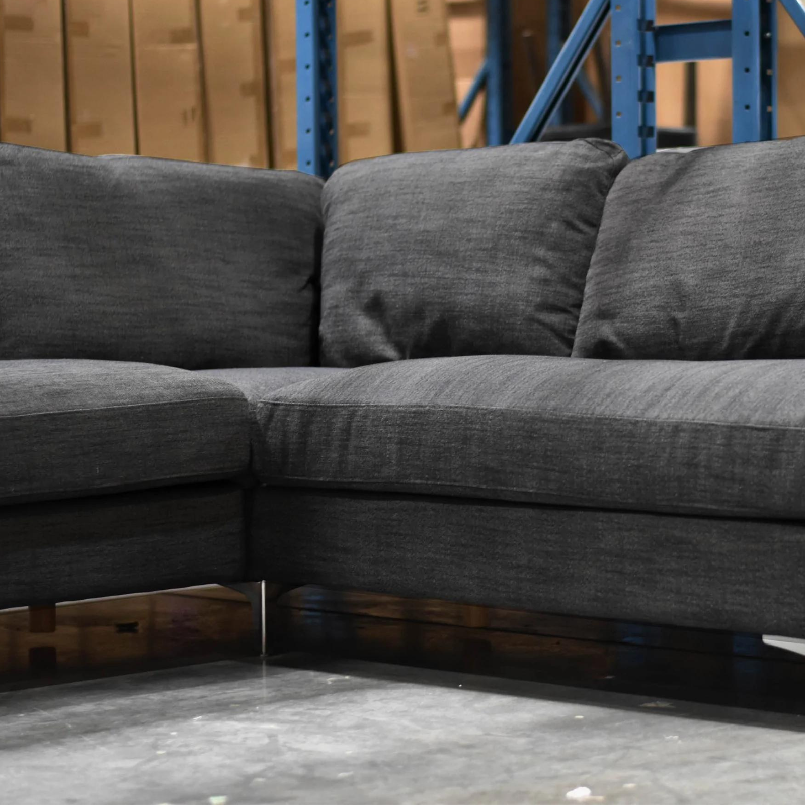 Ferris Sectional - Charcoal - Rug & Weave