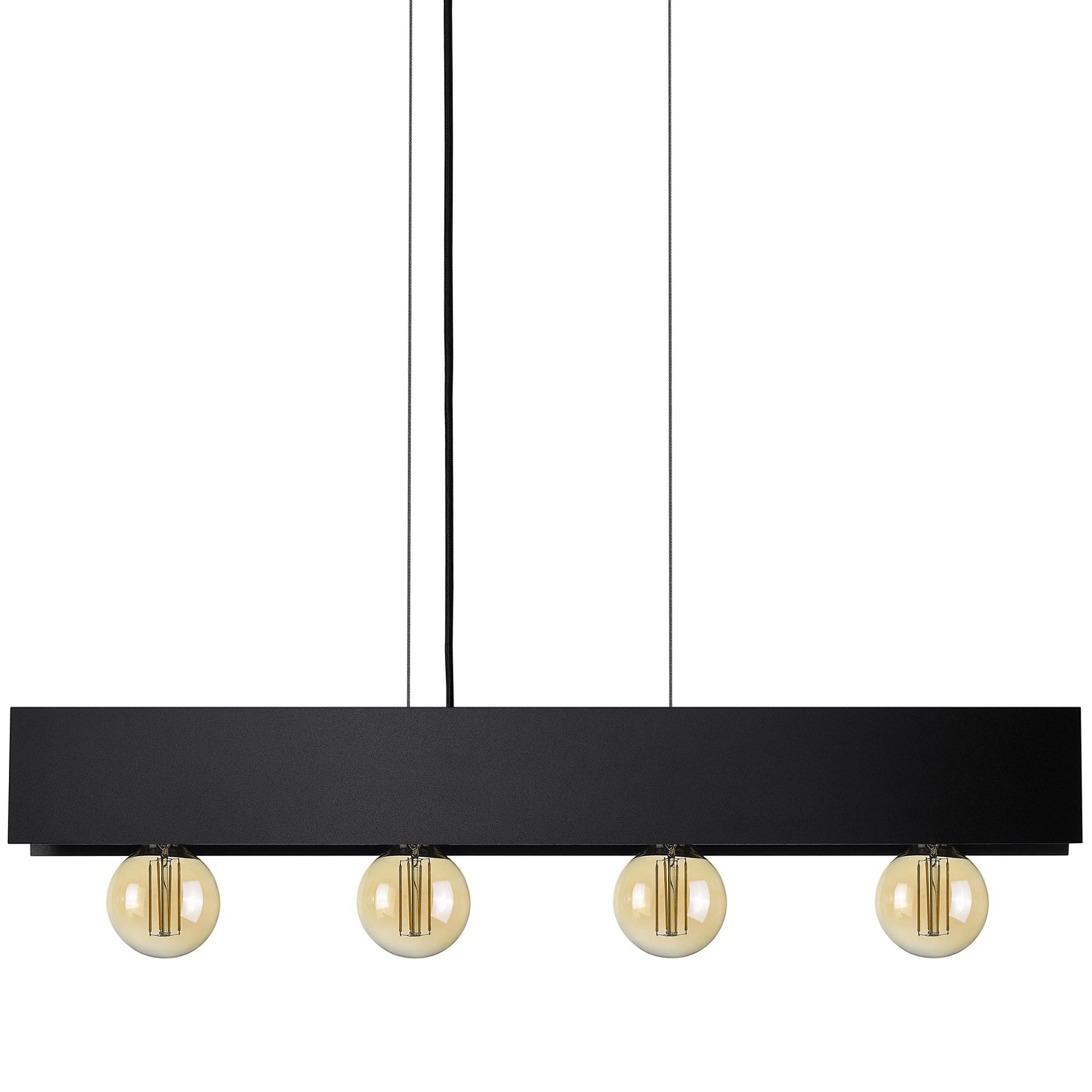 Flora Black Steel Pendant Light - Rug & Weave