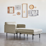 Gus* Modern Foundry Chaise - Rug & Weave