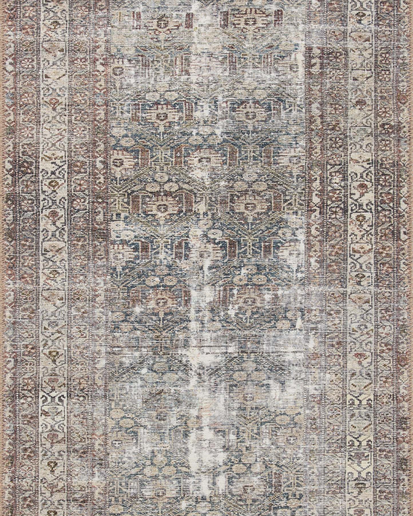 Amber Lewis x Loloi Georgie Moss / Bark Rug 0-patterned rugs Loloi